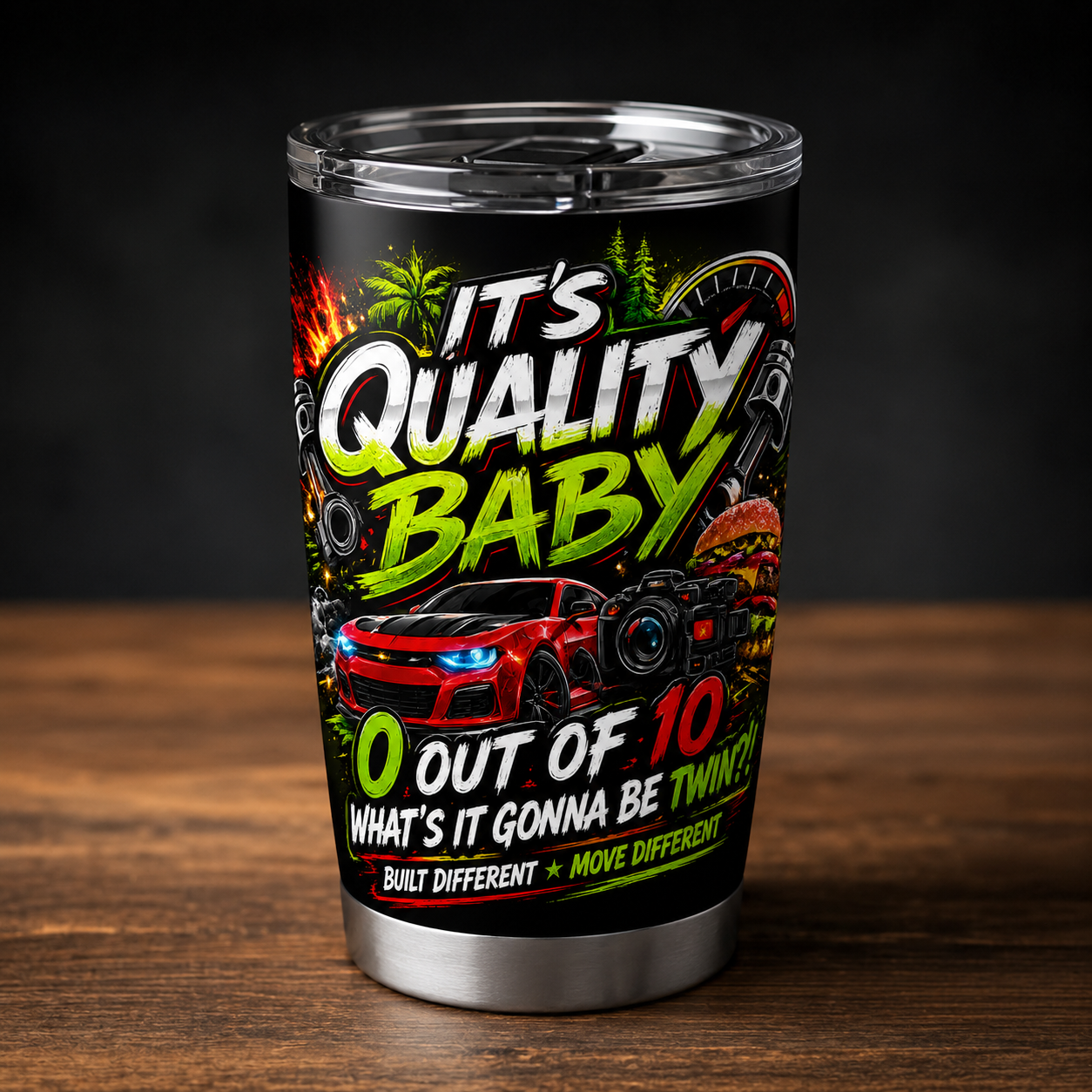 It's Quality Baby Tumbler